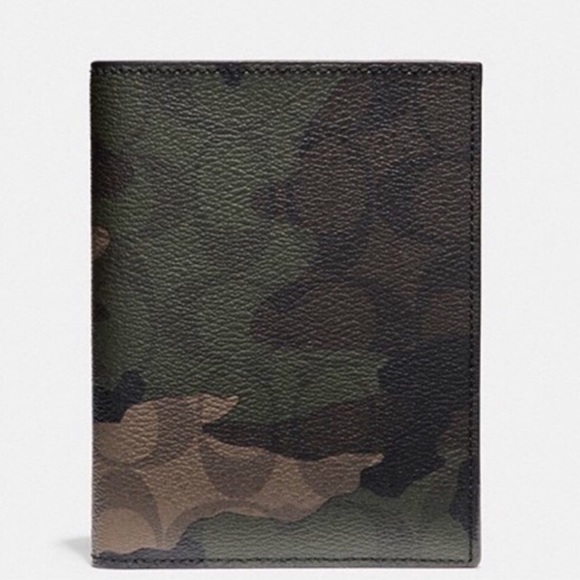 Coach Other - COACH Camo Passport Wallet